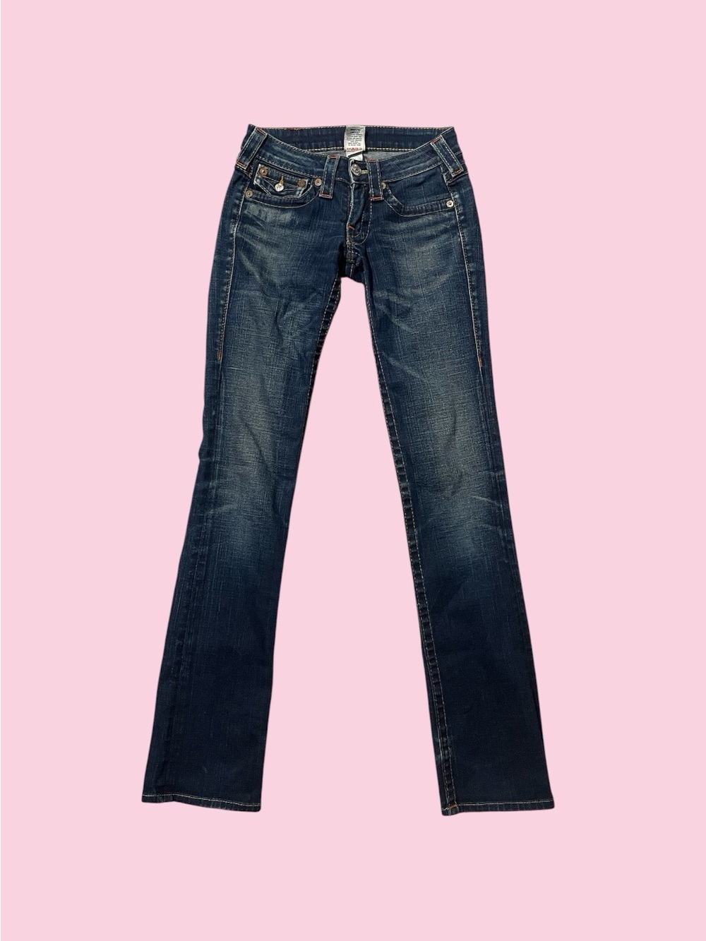 True Religion Women's Bootcut Jeans - Dark Blue